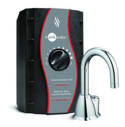 InSinkErator 44887 H-HOT100C-SS Invite HOT100 Push Button Instant Hot Water Dispenser System | Plumbers Center