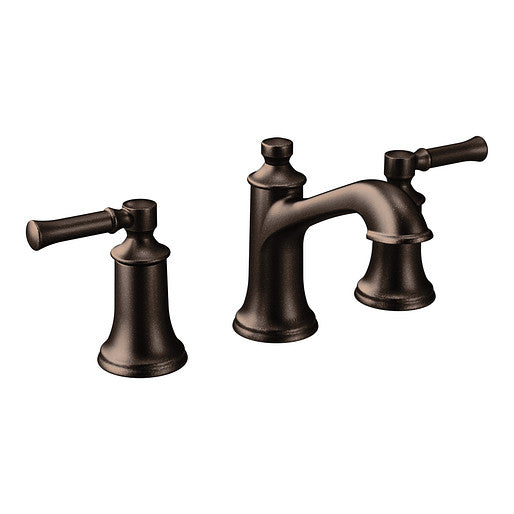 Moen T6805ORB DARTMOOR™ Two Handle Widespread High Arc Bathroom Faucet Trim in Oil Rubbed Bronze 