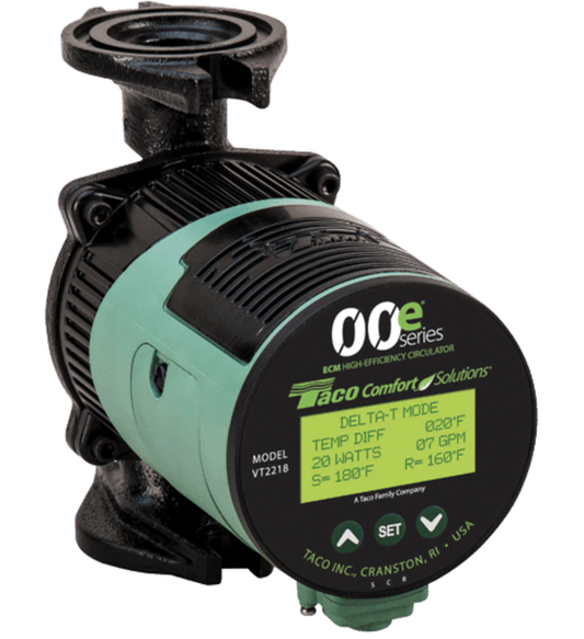 Taco VT2218HY2 VT2218 ECM High-Efficiency Circulator Pump 