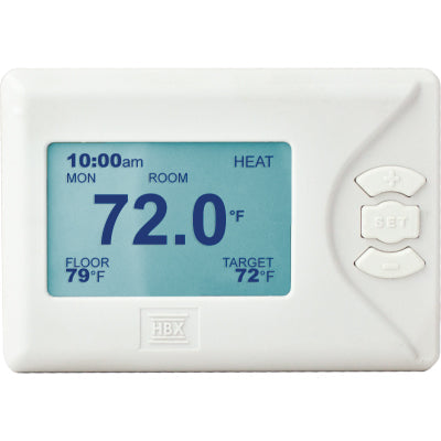 HBX THM-0100  Single Stage Set Point Control/Non-Programmable Thermostat | Plumbers Center