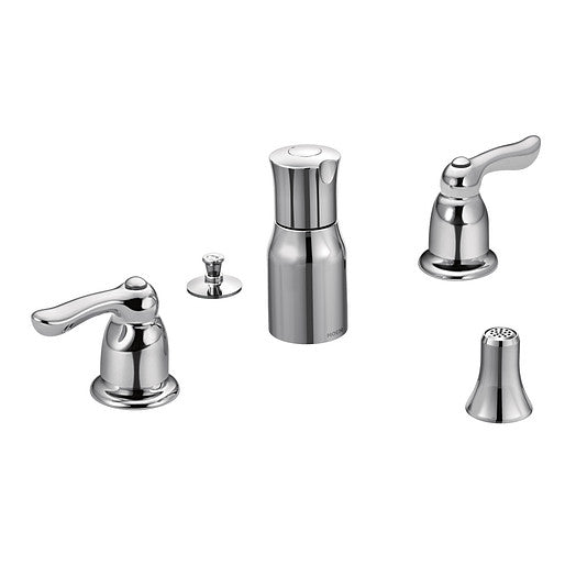 Moen TL5265 Chateau Two-Handle Bidet Faucet Trim in Chrome 