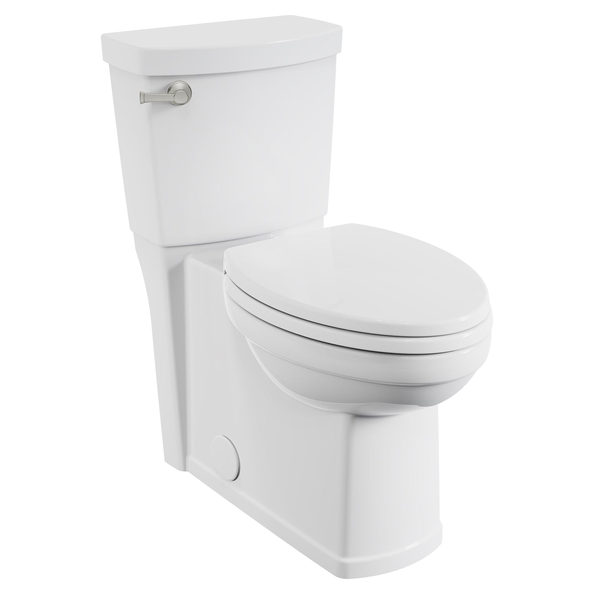 American Standard 240AA704.020 Estate Skirted Two-Piece Toilet, Right Height Elongated Toilet With Seat, 1.28 GPF/4.8 LPF, White